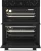 Hotpoint DUH10DB Built-Under Double Electric Oven Black