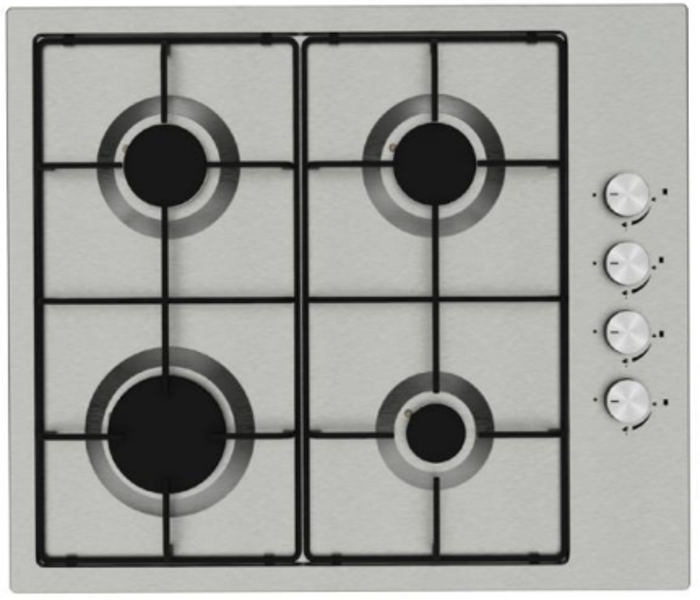 essentials AEGHE60SS 60cm Gas Hob Stainless steel