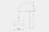 Carysil HS945BPC Black Powder Coated Tap Black