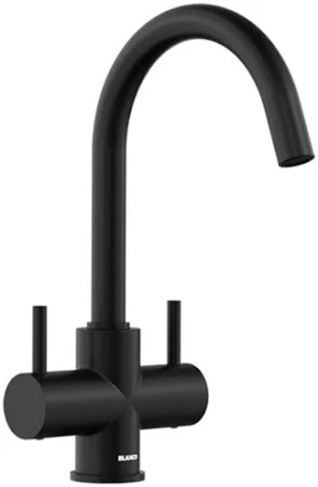 Blanco Camia Twin Lever Tap Black