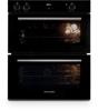 Montpellier MBUDO72 Built-Under Double Electric Oven Black