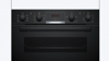 Bosch MBA533BB3B Series 4 Built-in Double Electric Oven Black