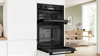 Bosch MBA533BB3B Series 4 Built-in Double Electric Oven Black
