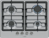 Bosch PGP6B5K90 Series 4 60cm 4 Burner Gas Hob Stainless steel