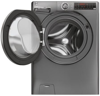 Hoover H3WPS486TMRR6 H-Wash 350 8kg 1400spin Freestanding Washing Machine Graphite