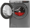 Hoover H3WPS486TMRR6 H-Wash 350 8kg 1400spin Freestanding Washing Machine Graphite