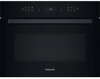 Hotpoint HCW6O7HTSBUK Microwave + HOI68PT1SBUK Built in Single Elec Oven ( Built-In Combi Pack ) Black