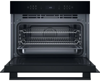 Hotpoint HCW6O7HTSBUK Microwave + HOI68PT1SBUK Built in Single Elec Oven ( Built-In Combi Pack ) Black