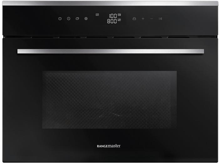 Rangemaster RMB45MCBL/SS Combi Microwave with RMB6013BL/SS 13 Function Single Electric Oven ( Built-In Combi Pack ) Stainless steel