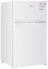 Teknix UCFFH48W 86L Under Counter Freestanding Fridge-Freezer White