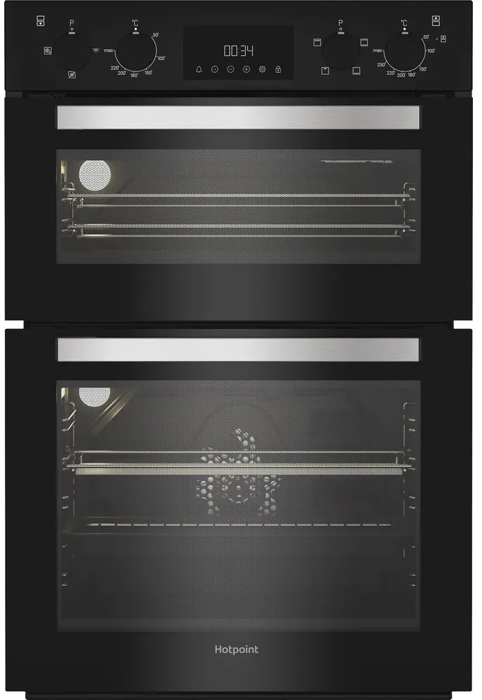 Hotpoint DIH10DB Electric Fan Built-in Double Electric Oven Black