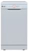 Hoover HDPH2D1049W Slimline  With WiFi 10 Place settings Freestanding Dishwasher White