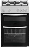Indesit ITG6GW 60cm  Twin Freestanding Gas Cooker White