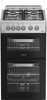 Hotpoint HDG5GCX 50cm Double Freestanding Gas Cooker Inox