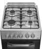 Hotpoint HDG5GCX 50cm Double Freestanding Gas Cooker Inox