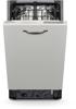 Montpellier MDWBID4553 Slimline 45cm 10 Place Settings Integrated Dishwasher White