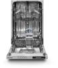 Montpellier MDWBID4553 Slimline 45cm 10 Place Settings Integrated Dishwasher White