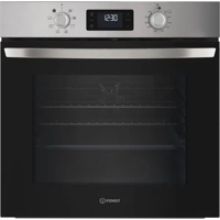 Indesit IO253XUK Turn&Go Fan Built-in Single Electric Oven Stainless steel