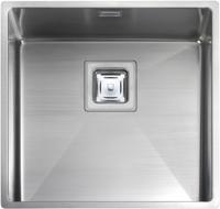 Rangemaster KUB40 400x400 Kube Reversible Undermount Sink Stainless steel