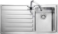 Rangemaster RK9851R Rockford 1 Bowl Inset Sink Stainless steel