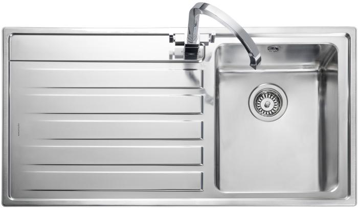 Rangemaster RK9851R Rockford 1 Bowl Inset Sink Stainless steel