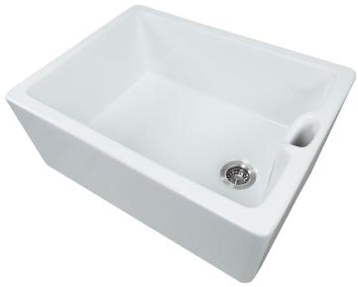1810 Argilla Fireclay Belfast 595 FCU/595/BEL/WH/850 Belfast Sink White