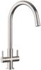 Leisure SE9501SB Seattle 1 Bowl Sink + Rangemaster TMR1BF Monorise Dual Lever ( Sink and Tap ) Stainless steel