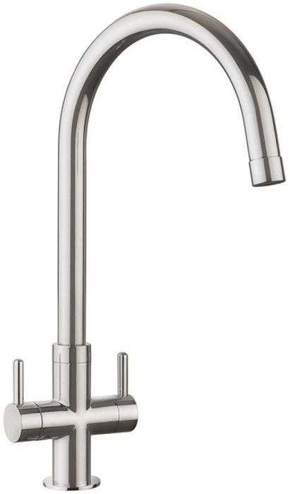 Rangemaster TMR1BF Monorise Dual Lever Monoblock Tap Chrome