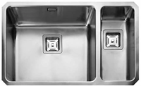 Rangemaster QUB4818R Quad 1.5 Bowl Undermount Sink Stainless steel