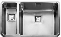 Rangemaster QUB4818L/ Quad Undermount Sink Stainless steel