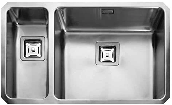 Rangemaster QUB4818L/ Quad Undermount Sink Stainless steel