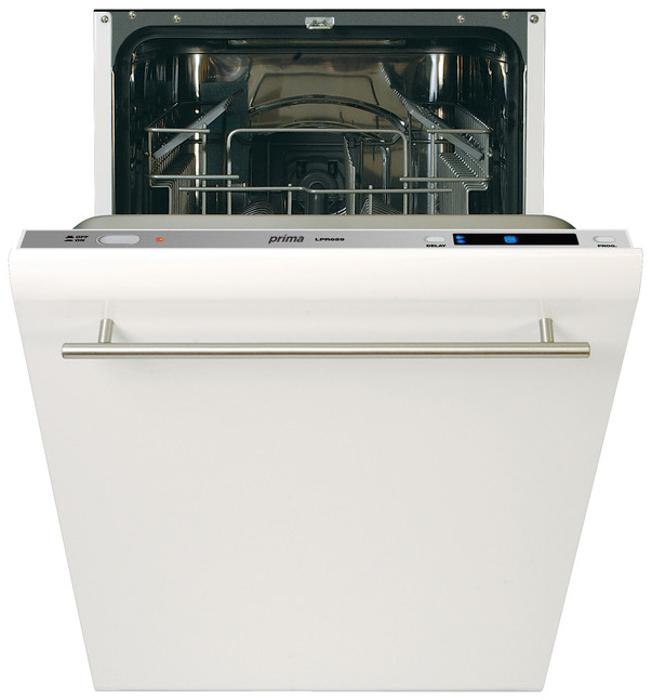 Prima PRDW300 Slimline 45cm 10 Places Integrated Dishwasher White
