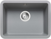 Rangemaster PAR4432DG Paragon Compact 1 Bowl Dove Grey Undermount Sink 