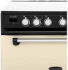 Rangemaster CLAS60ECCR/C 10734 60cm Freestanding Electric Cooker Cream (Chrome Trim)