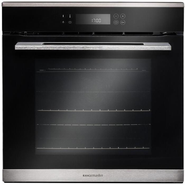 Rangemaster RMB6013PBL 13 Function Pyrolytic Cleaning Built-in Single Electric Oven Stainless steel
