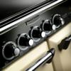 Rangemaster CDL110DFFWH/B 112940 Classic Dl 110 Df White Brass Dual Fuel Range Cooker White (Brass Trim)