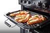 Rangemaster CDL110DFFWH/B 112940 Classic Dl 110 Df White Brass Dual Fuel Range Cooker White (Brass Trim)
