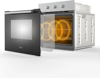 Midea MBO65M90M1-X 70L with Rotary Dials Built-in Single Electric Oven Stainless steel