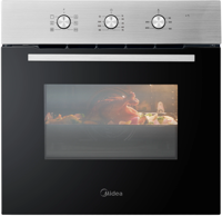 Midea MBO65M90M1-X 70L with Rotary Dials Built-in Single Electric Oven Stainless steel