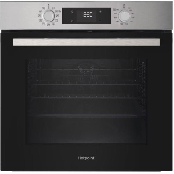 Hotpoint HOM258HXUK  Hydrolytic Built-in Single Electric Oven Inox