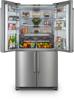 Rangemaster RSXS21SS/C 12770 91cm French Style 4 Door Side by Side Frost Free DISPLAY TO CLEAR American Style Fridge Freezer Stainless steel