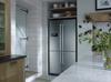 Rangemaster RSXS21SS/C 12770 91cm French Style 4 Door Side by Side Frost Free DISPLAY TO CLEAR American Style Fridge Freezer Stainless steel