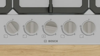 Bosch PGQ7B5K90 Series 4  75 cm Gas Hob Stainless steel