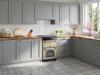 Rangemaster CLA60ECCR/C 60cm Classic Ceramic 128110 Freestanding Electric Cooker Cream (Chrome Trim)