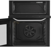 Hotpoint HDD6GDC2W 60cm with Glass Lid Freestanding Dual Fuel Cooker White