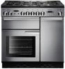 Rangemaster PROP90DFFSS/C ( 84340 ) Professional+ 90 Dual Fuel Dual Fuel Range Cooker Stainless Steel ( Chrome Trim )