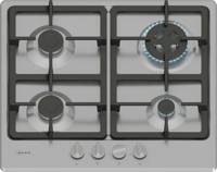 NEFF T26GKH8N0 N 50 60cm 4 Burner Gas Hob Stainless steel