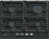 NEFF T26CIP8S0 N 70 60cm 4 Burner Gas Hob Black
