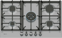 NEFF T27CIQ8N0 N 70 75cm 5 Burner Gas Hob Stainless steel