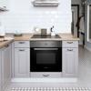 Montpellier MSBFO65SS 65ltr (Plug in & Play) Built-in Single Electric Oven Stainless steel